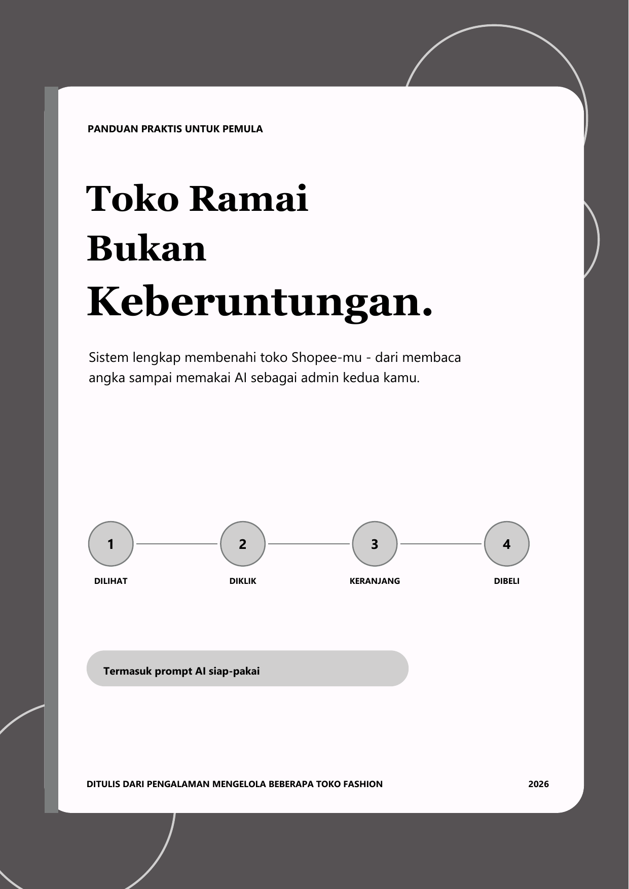 Sampul Toko Ramai Bukan Keberuntungan